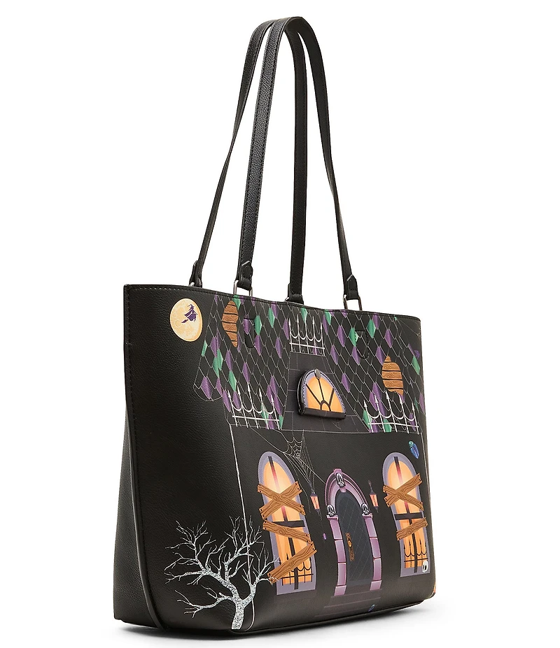 Betsey Johnson Boo & Breakfast Haunted House Tote Bag