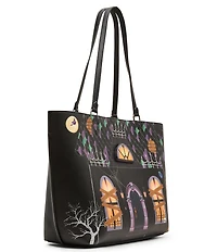Betsey Johnson Boo & Breakfast Haunted House Tote Bag