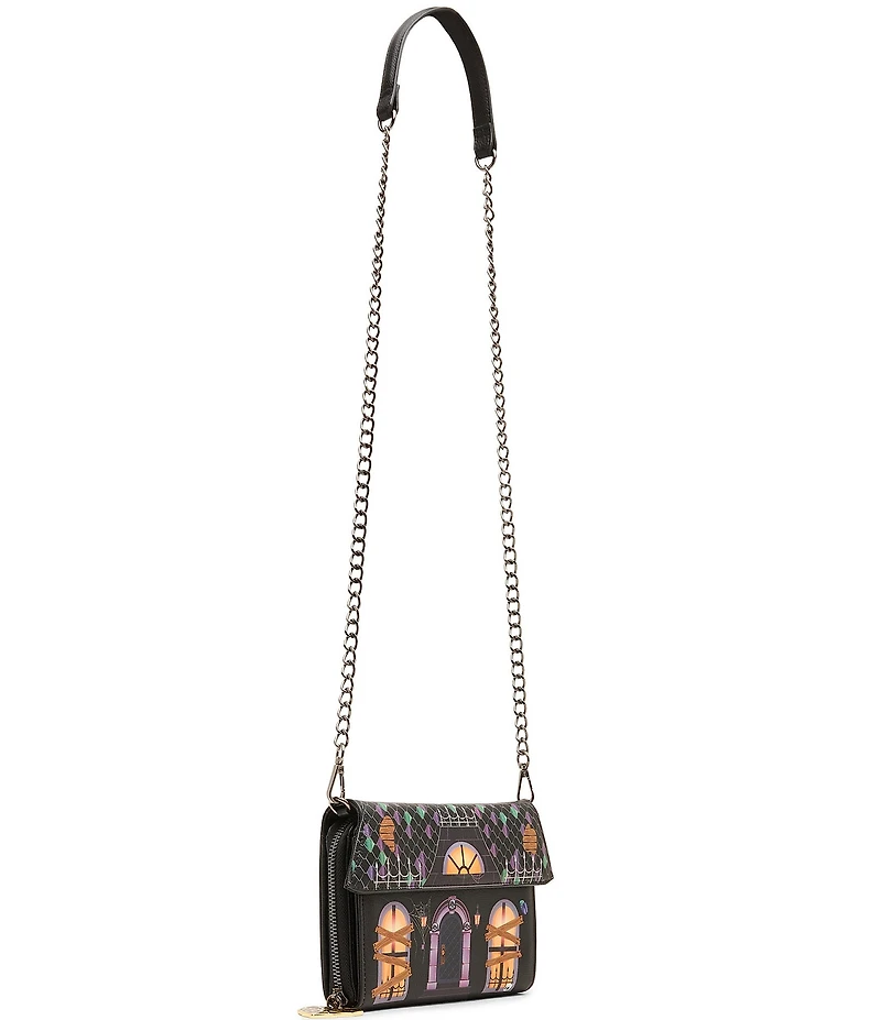 Betsey Johnson Boo & Breakfast Wallet On A Chain Crossbody Bag