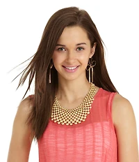Betsey Johnson Bow Novelty Statement Earrings
