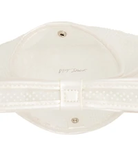 Betsey Johnson Bow Mini Pearl Mesh Tote Bag