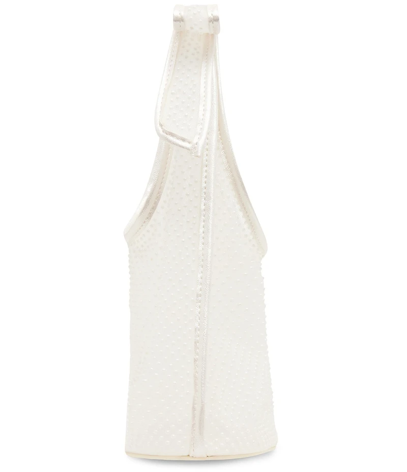 Betsey Johnson Bow Mini Pearl Mesh Tote Bag