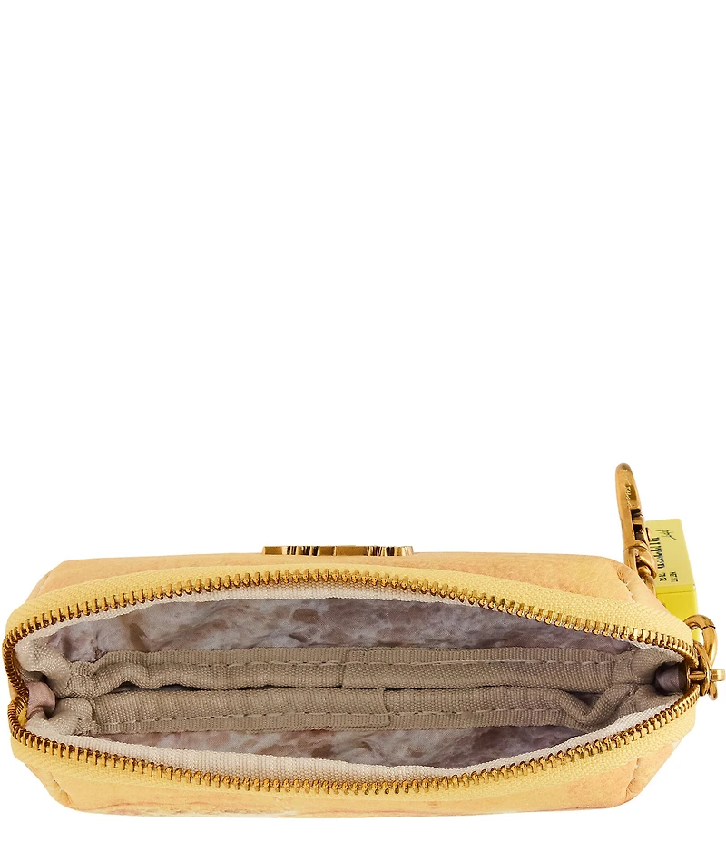 Betsey Johnson Bread & Buttah Dangle Pouch Bag