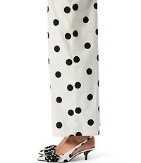 Betsey Johnson Bryanna Polka Dot Pearl Bow Slingback Pumps