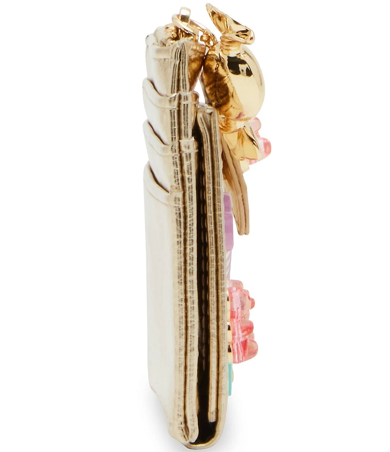 Betsey Johnson Metallic Candy Bifold Wallet