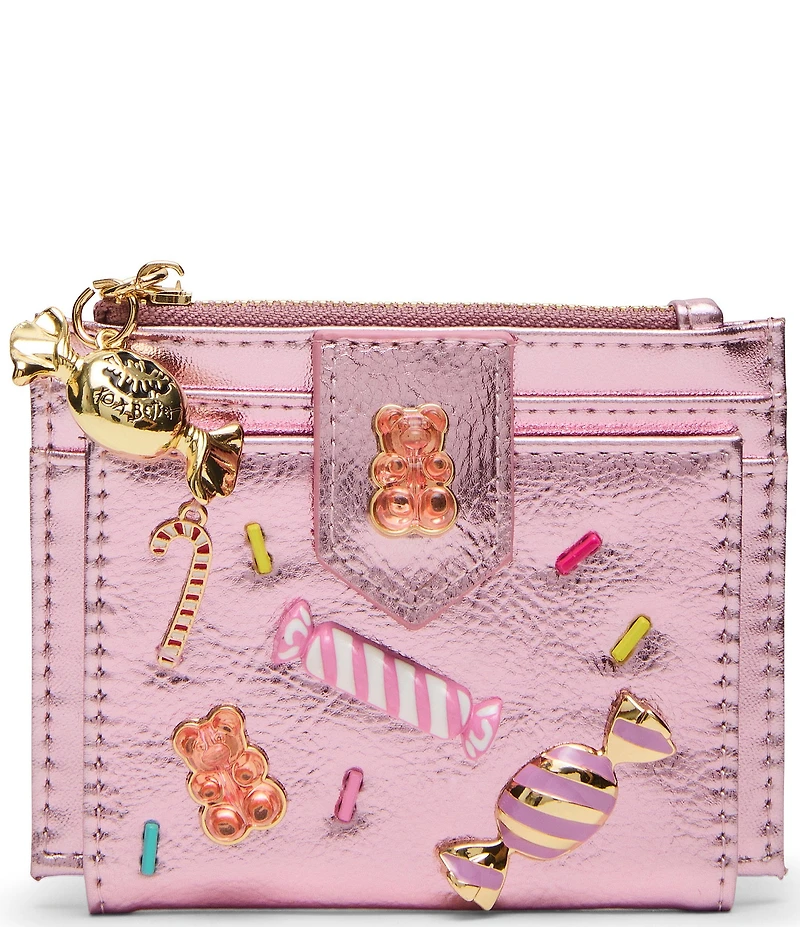 Betsey Johnson Metallic Candy Bifold Wallet
