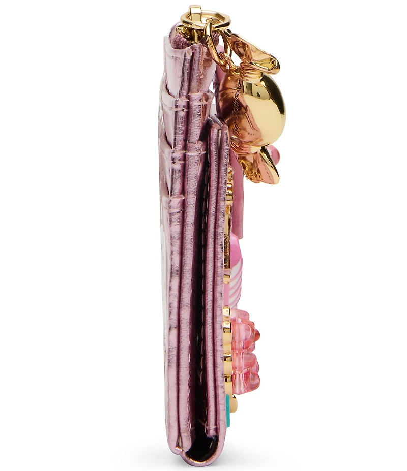 Betsey Johnson Metallic Candy Bifold Wallet
