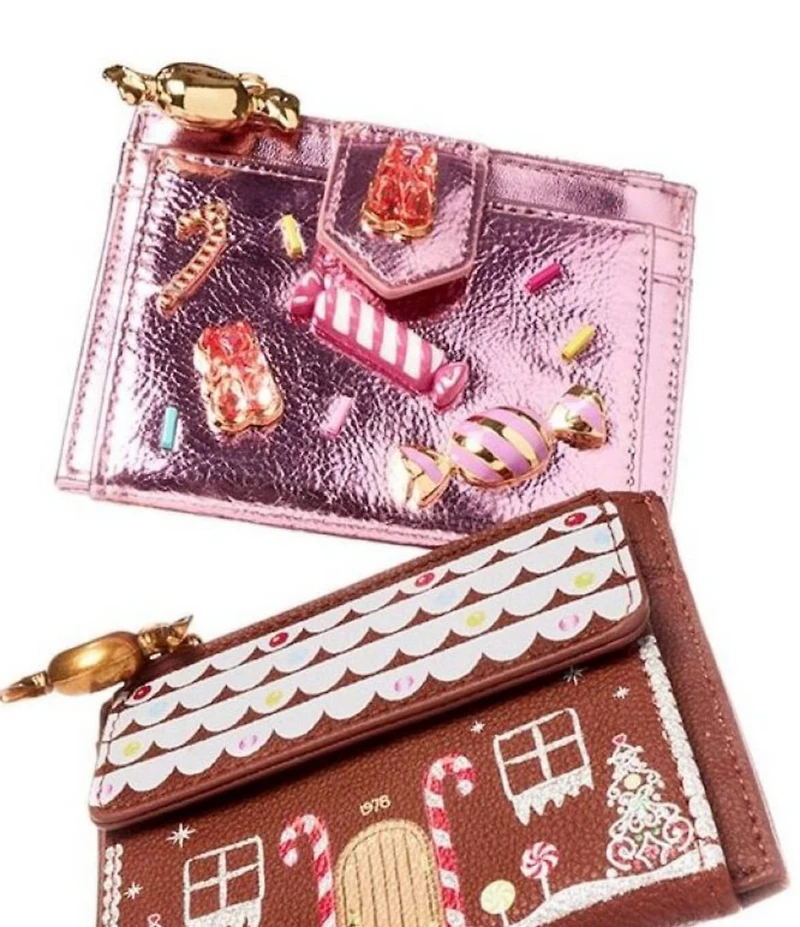 Betsey Johnson Metallic Candy Bifold Wallet