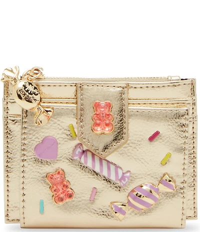 Betsey Johnson Metallic Candy Bifold Wallet