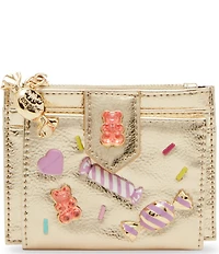 Betsey Johnson Metallic Candy Bifold Wallet