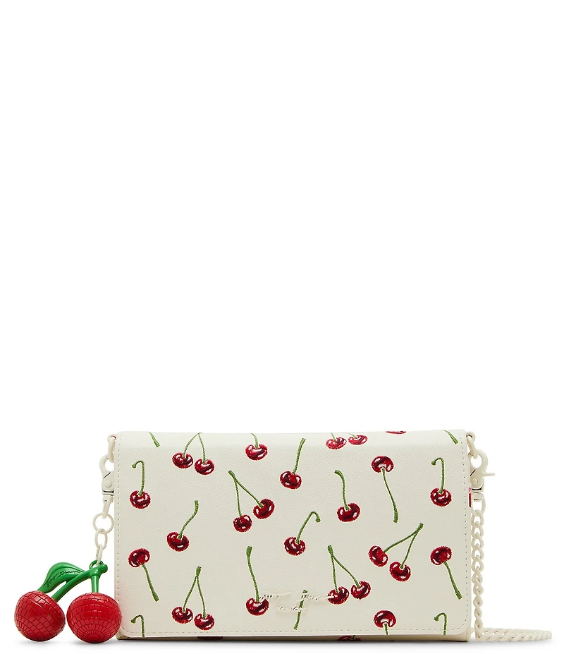 Betsey Johnson Cherry On Top Wallet On Chain