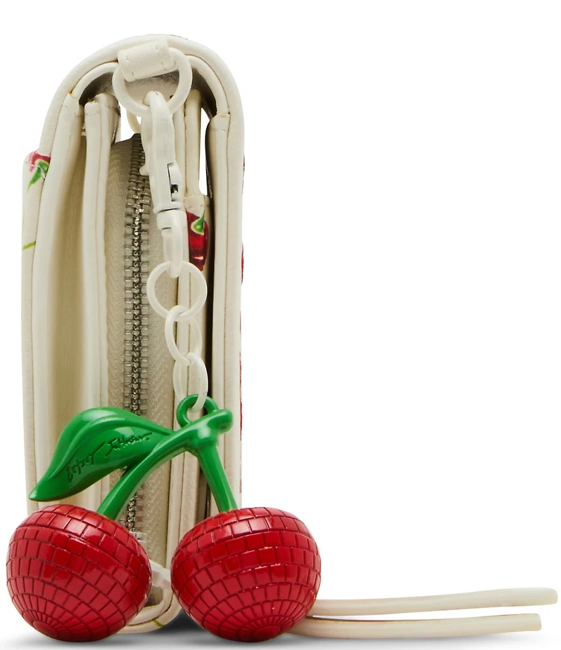 Betsey Johnson Cherry On Top Wallet On Chain