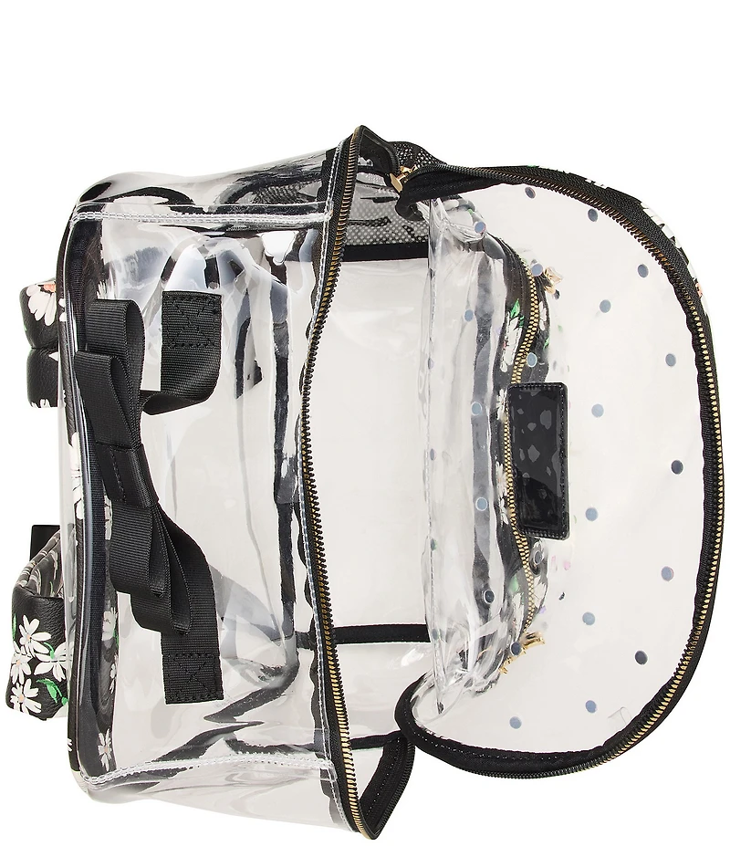 Betsey Johnson Daisy Clear Backpack