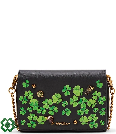 Betsey Johnson Erin Go Bragh Novelty Wallet on a Chain Crossbody Bag