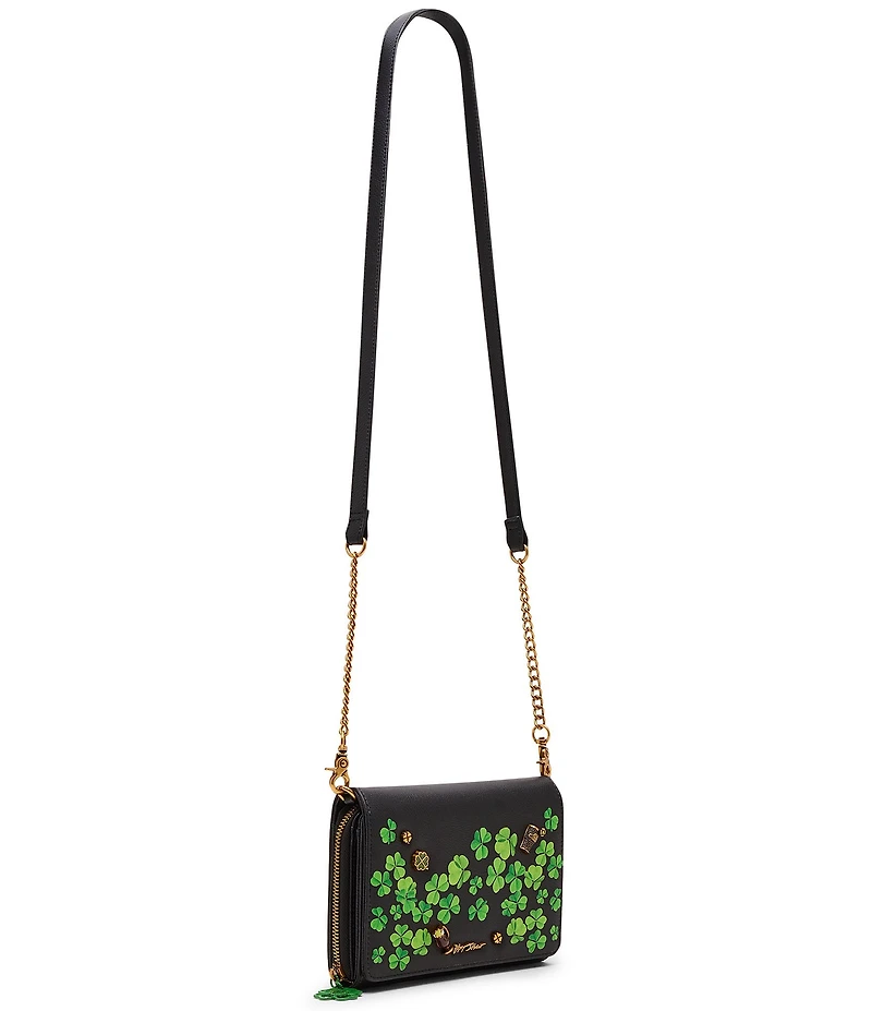 Betsey Johnson Erin Go Bragh Novelty Wallet on a Chain Crossbody Bag