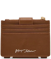 Betsey Johnson First Down & Fabulous Football Charm Wallet