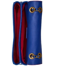 Betsey Johnson Freedom Flap Rhinestone Shoulder Bag