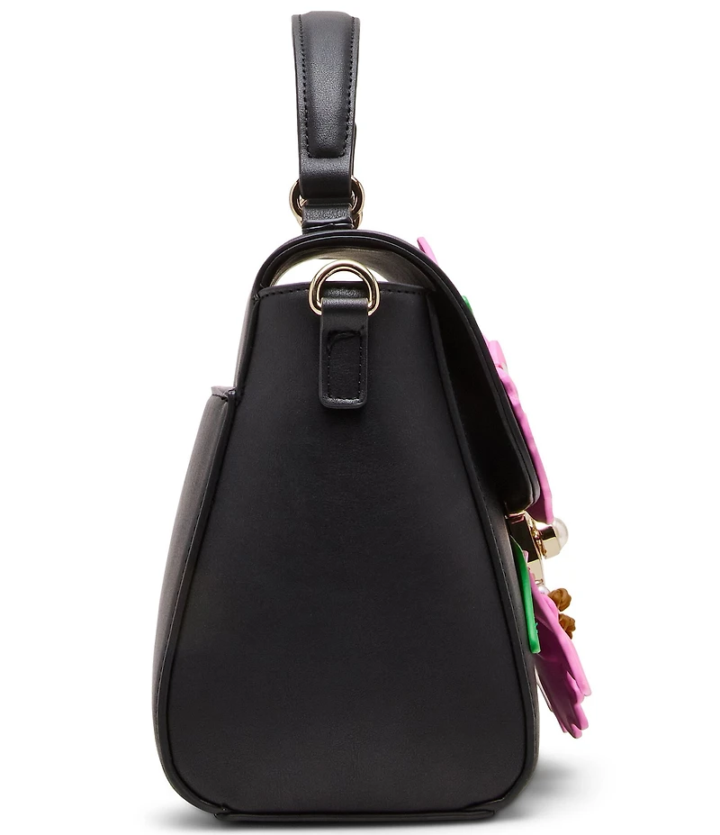 Betsey Johnson Full Bloom Top Handle Satchel Bag