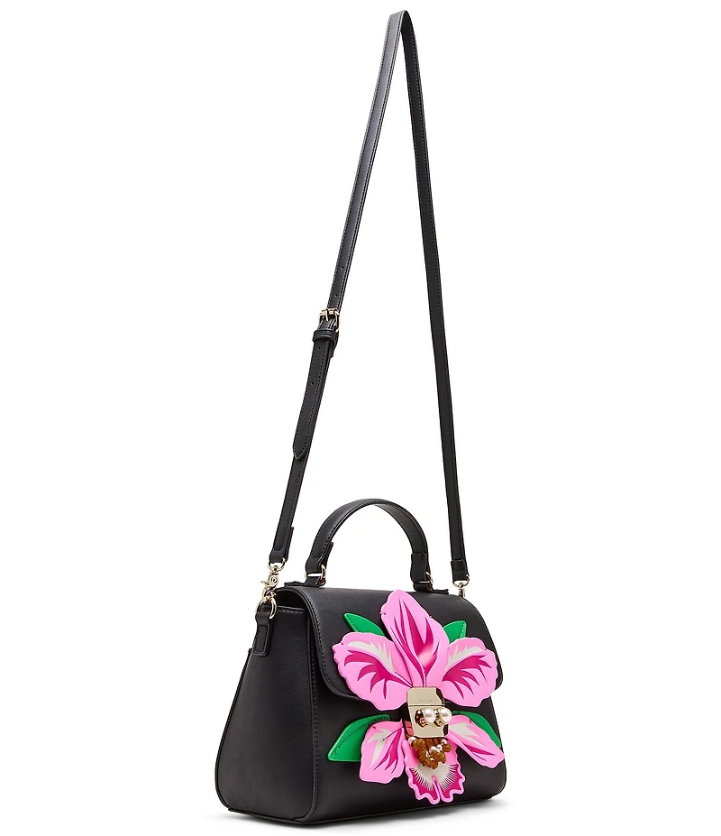 Betsey Johnson Full Bloom Top Handle Satchel Bag