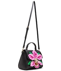 Betsey Johnson Full Bloom Top Handle Satchel Bag