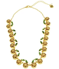 Betsey Johnson Girl Dinner Lemon Collar Necklace