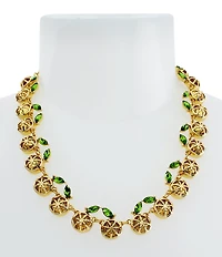 Betsey Johnson Girl Dinner Lemon Collar Necklace