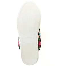 Betsey Johnson Girls' Jayla Floral Embroidered Sneakers (Youth)