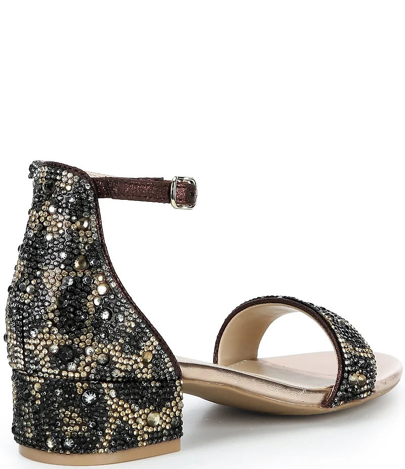Betsey Johnson Girls' Mari Animal Print Sandals (Youth)