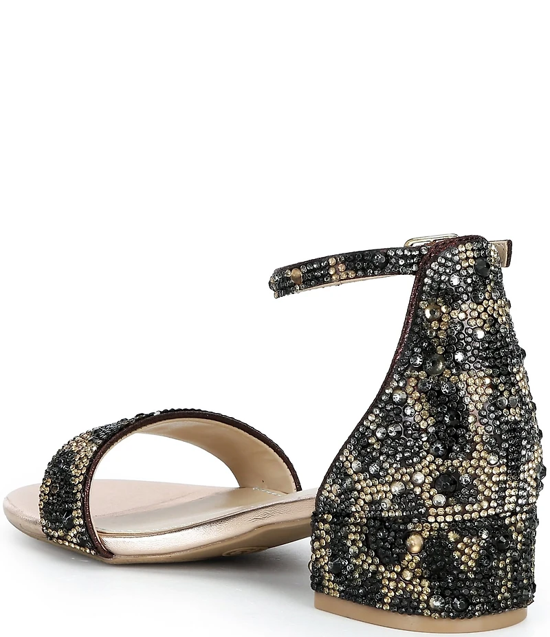 Betsey Johnson Girls' Mari Animal Print Sandals (Youth)