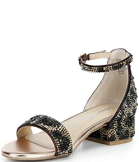 Betsey Johnson Girls' Mari Animal Print Sandals (Youth)