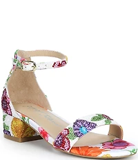 Betsey Johnson Girls' Mari Floral Print Sandals (Youth)