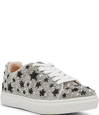 Betsey Johnson Girl's Sidny Star Rhinestone Embellished Sneakers (Youth)