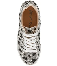 Betsey Johnson Girl's Sidny Star Rhinestone Embellished Sneakers (Youth)