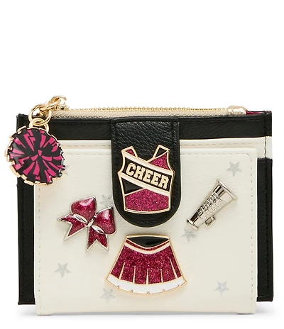Betsey Johnson Go Fight Win Cheer Wallet