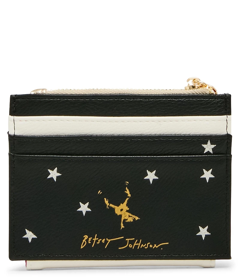 Betsey Johnson Go Fight Win Cheer Wallet
