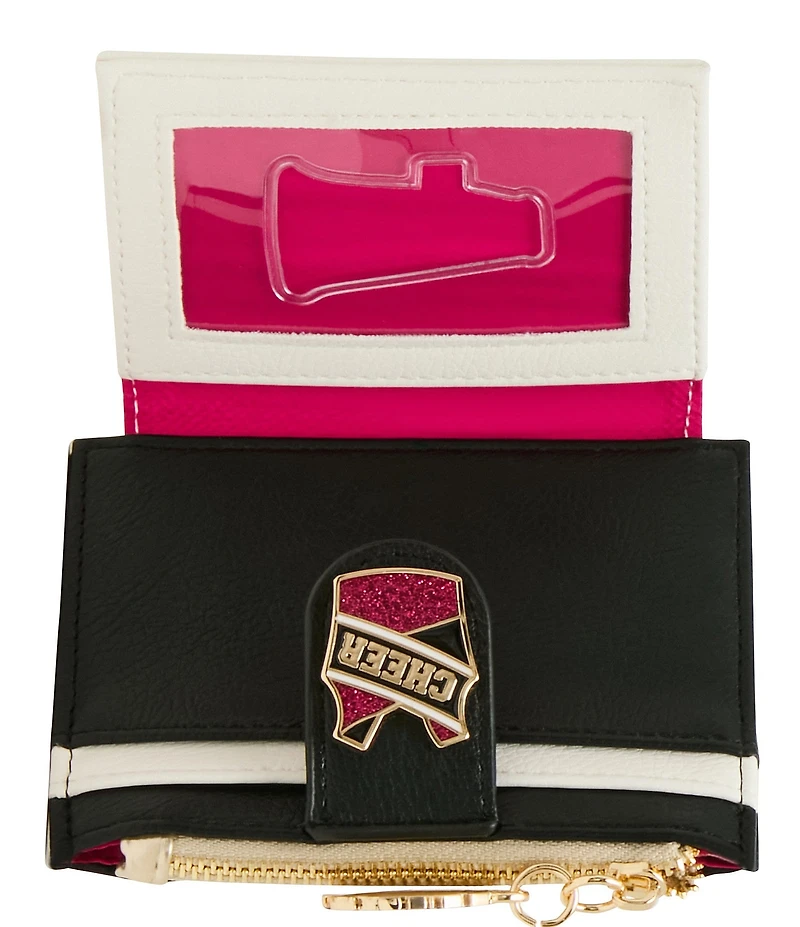 Betsey Johnson Go Fight Win Cheer Wallet