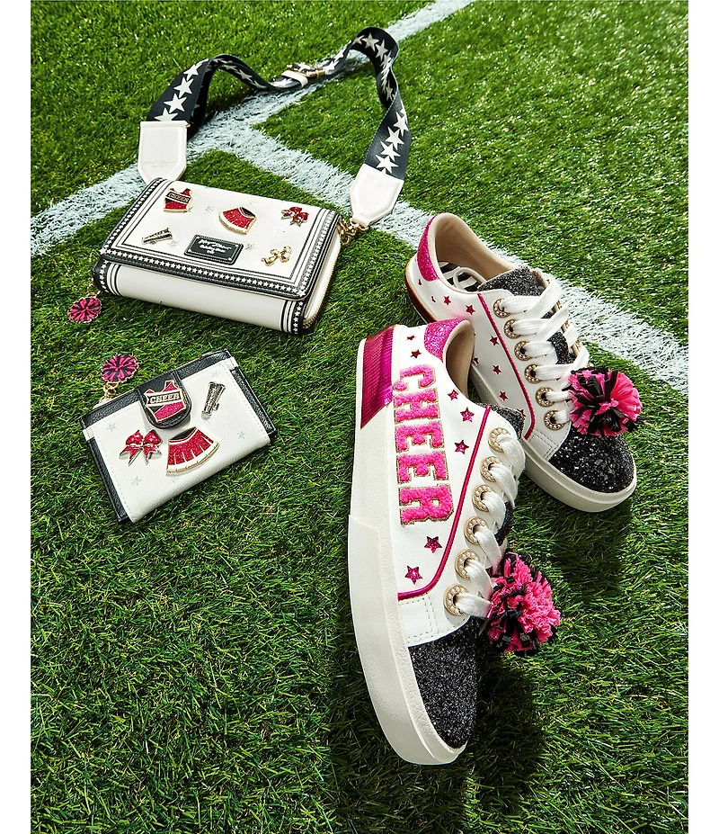 Betsey Johnson Go Fight Win Cheer Wallet