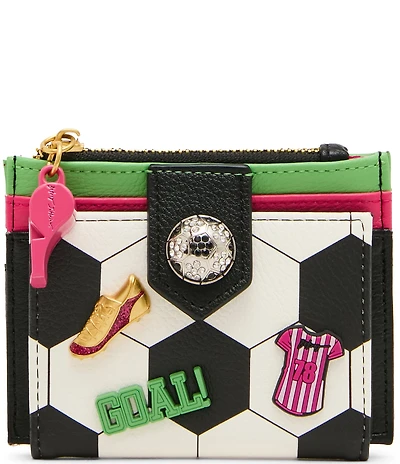 Betsey Johnson Goal Getter Soccer Charm Wallet