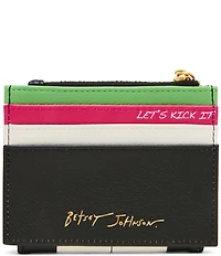 Betsey Johnson Goal Getter Soccer Charm Wallet