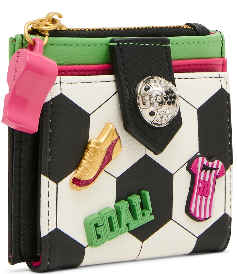 Betsey Johnson Goal Getter Soccer Charm Wallet