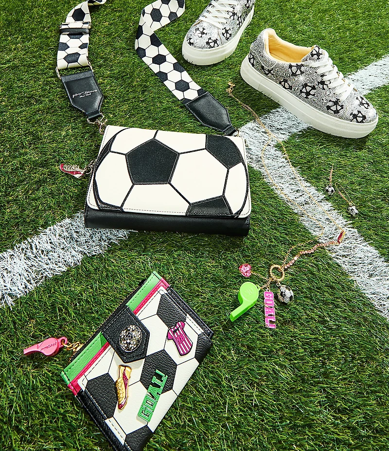 Betsey Johnson Goal Getter Soccer Charm Wallet