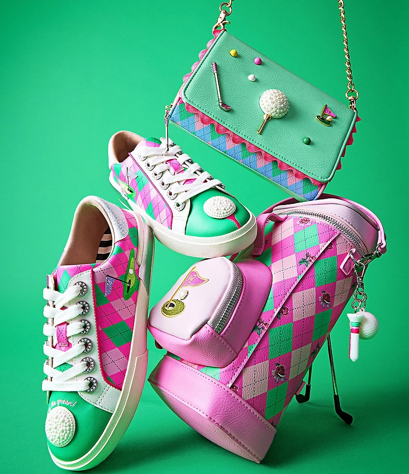 Betsey Johnson Gone Clubbing Wallet Crossbody Bag