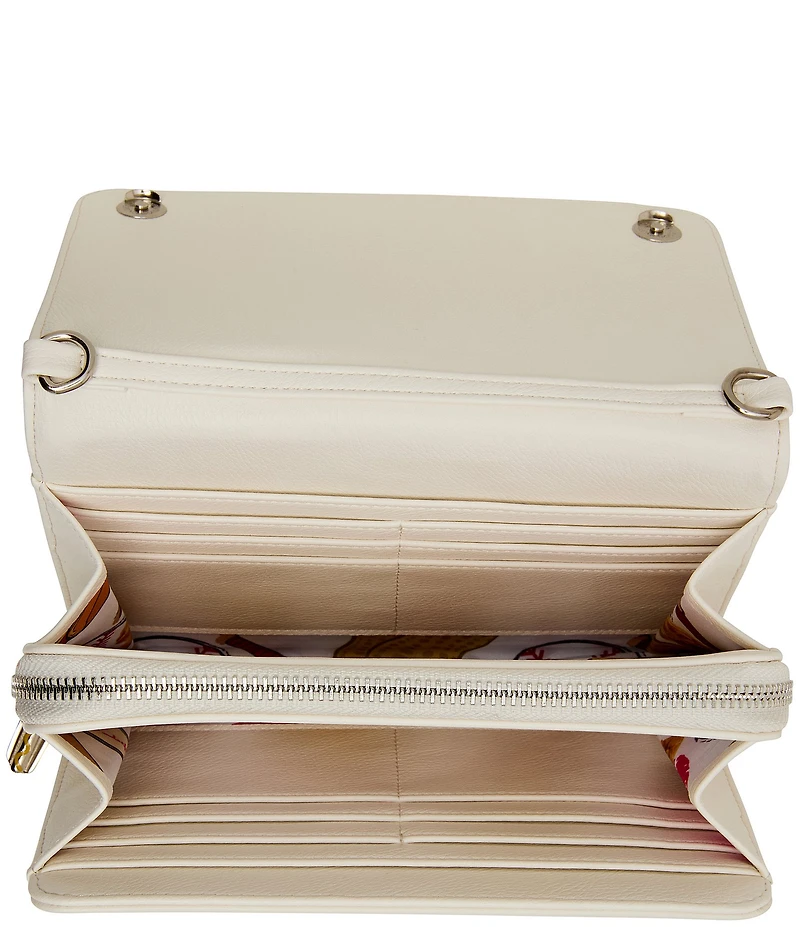 Betsey Johnson Grand Slam Wallet Crossbody Bag