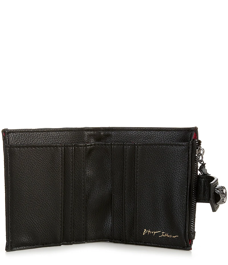 Betsey Johnson Hallow-Queen Card Case Wallet