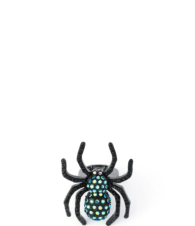 Betsey Johnson Halloween Spider Cocktail Ring