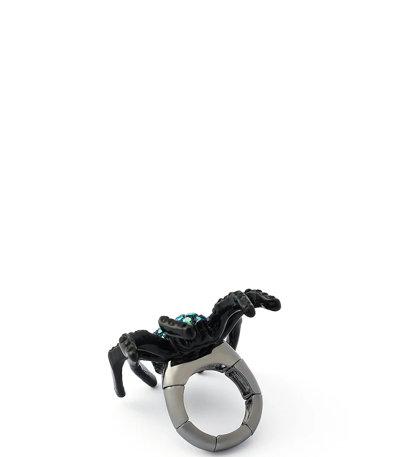Betsey Johnson Halloween Spider Cocktail Ring
