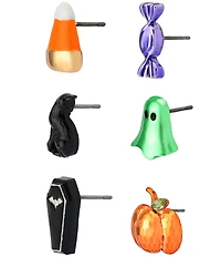 Betsey Johnson Halloween Spooky Stud Earring Set