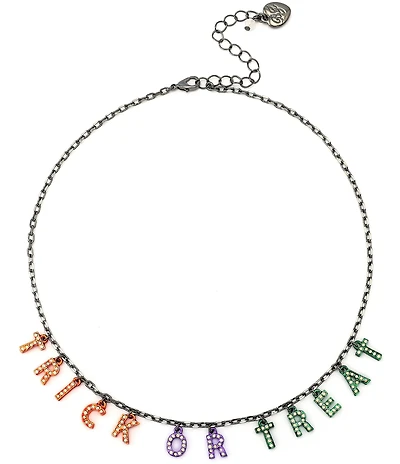 Betsey Johnson Halloween Trick Or Treat Collar Necklace