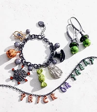 Betsey Johnson Halloween Trick Or Treat Collar Necklace