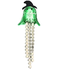 Betsey Johnson Halloween Witch Ghost Fringe Brooch